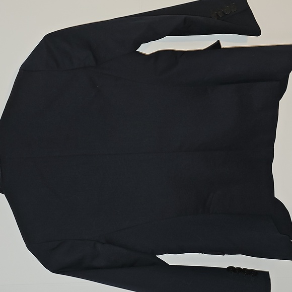 Zara Navy Blue Blazer Boys Sz 7 - Picture 6 of 6